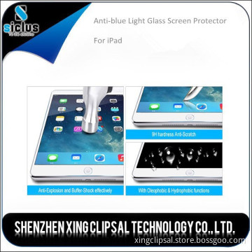 9H Hardness 2.5D Rounded Edge Anti-blue Ray Tempered Glass Screen Protector for iPad mini